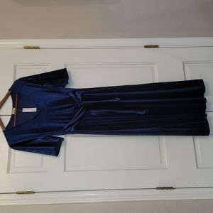 Baltic Born BIBI Blue Velvet Dress M